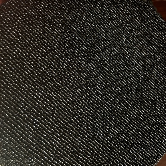 Anthropologie Holiday Monogram Embellished Pouch with the letter 'K’ - Picture 4 of 5